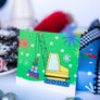 Kids Green Construction Gift Tag Set