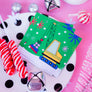Kids Green Construction Gift Tag Set
