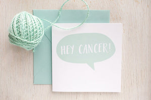 Fuck Off Cancer Greeting Card